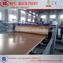 Qingdao HEGU facotry Profesional WPC tablero que hace la máquina / tablero de los muebles de WPC que hace la máquina